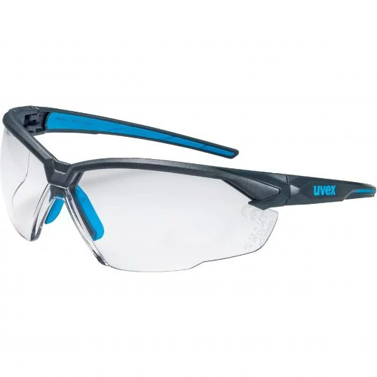 uvex suXXeed safety glasses anthr/blue