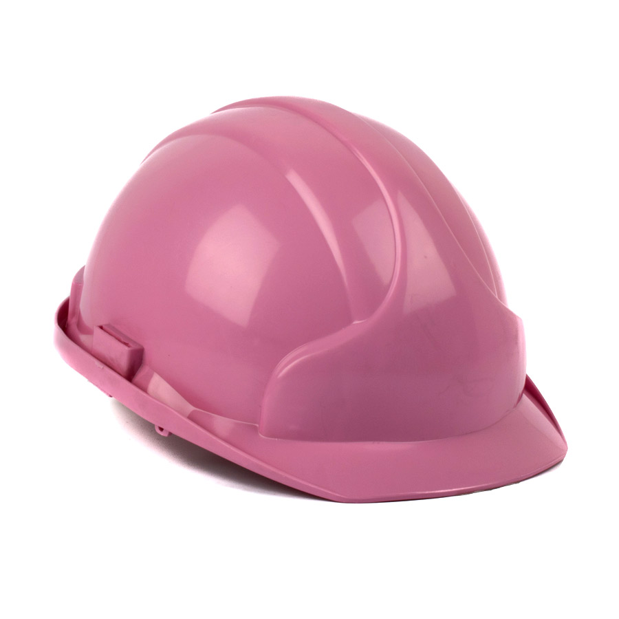 Pink safety store hard hat