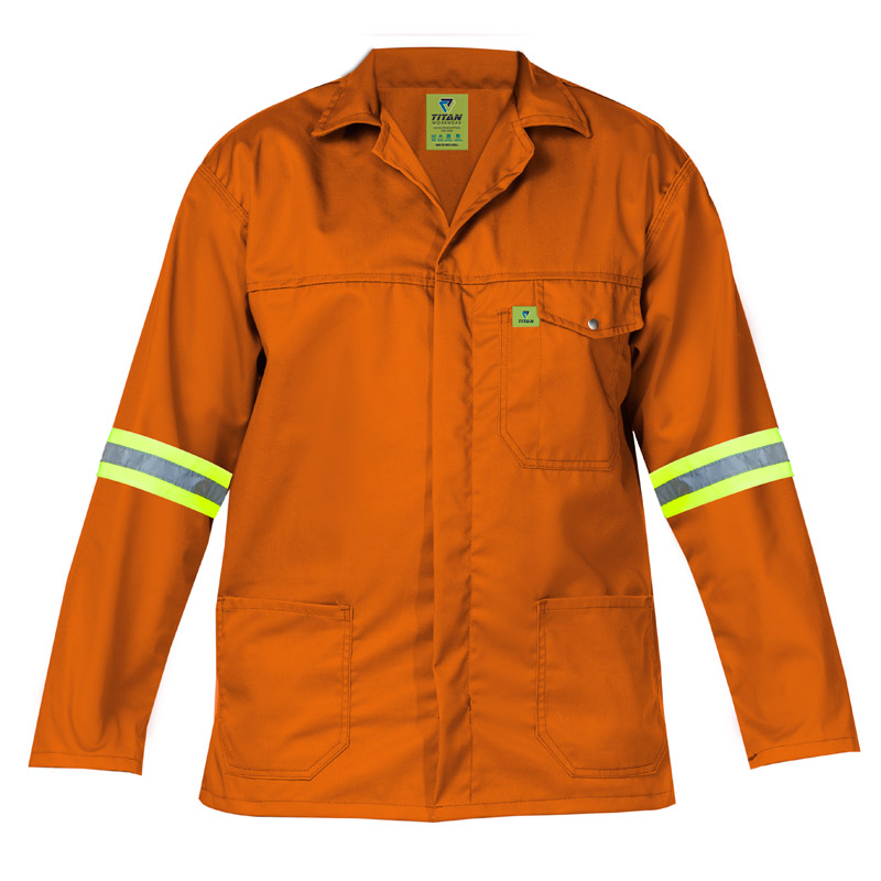 Orange on sale work jacket