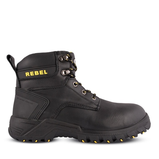 [RE651BK] Rebel Havoc Safety Boot - Black