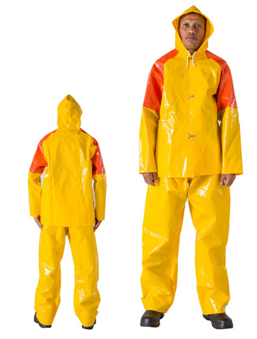 Pvc sales rain suit