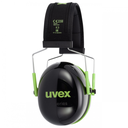 uvex k1 earmuffs black/lime
