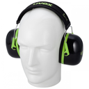 uvex k1 earmuffs black/lime