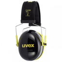 uvex k2 earmuff black/yellow