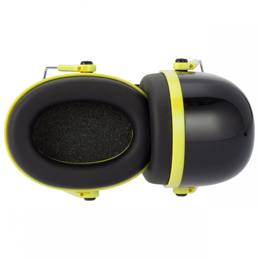 uvex k2 earmuff black/yellow