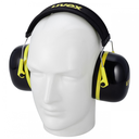 uvex k2 earmuff black/yellow