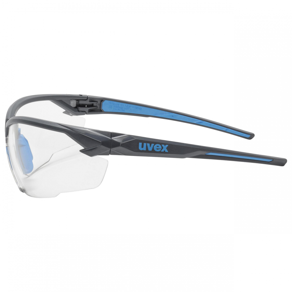 uvex suXXeed safety glasses anthr/blue