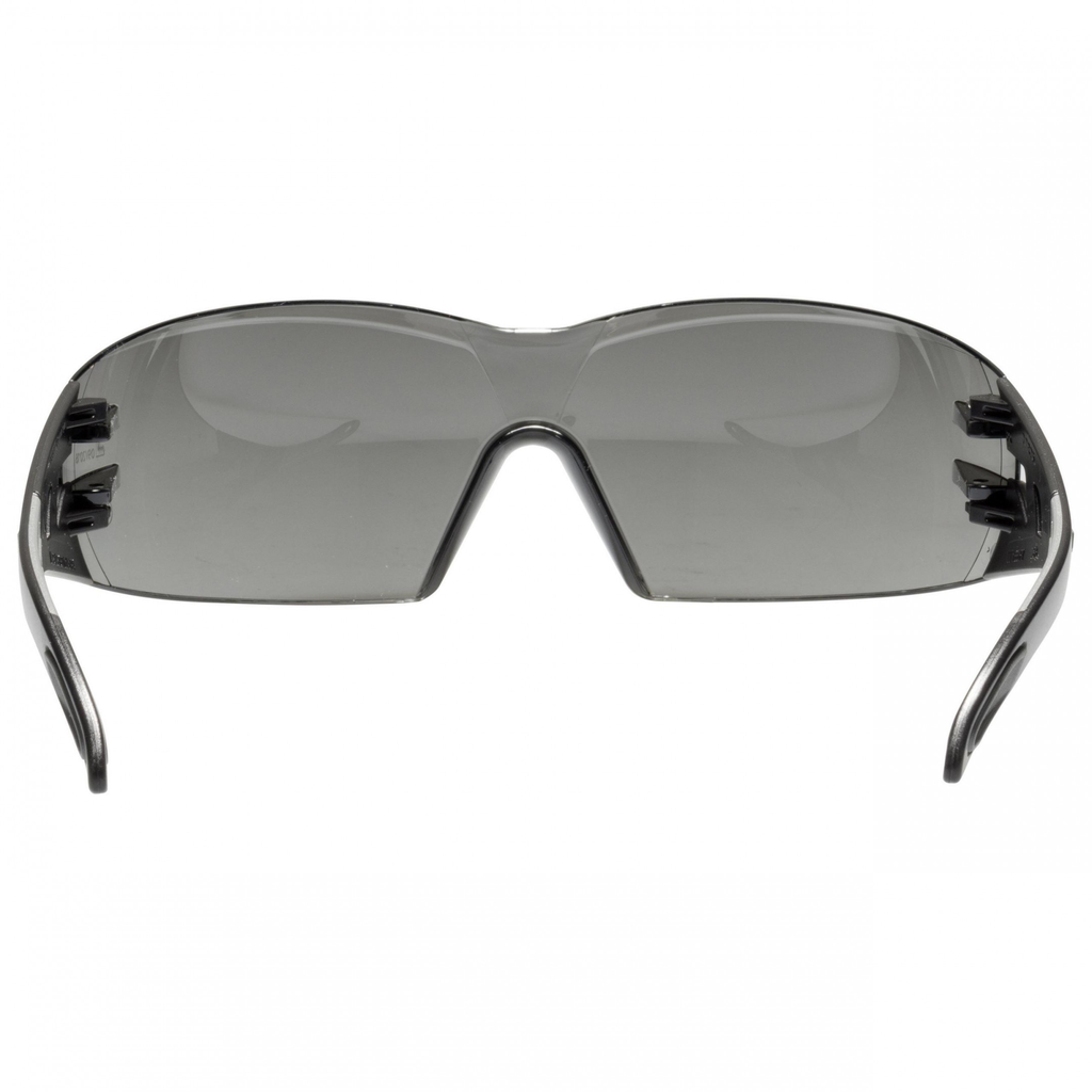 uvex pheos grey/blk safety specs