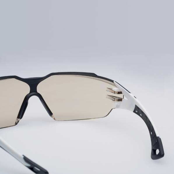 uvex pheos cx2 white/black frame + lens PC indoor/outdoor CBR65