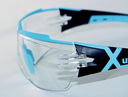 uvex pheos cx2-Clear with black/light blue frame