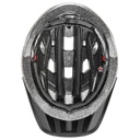 uvex i-vo cc black-smoke mat helmet 52-57