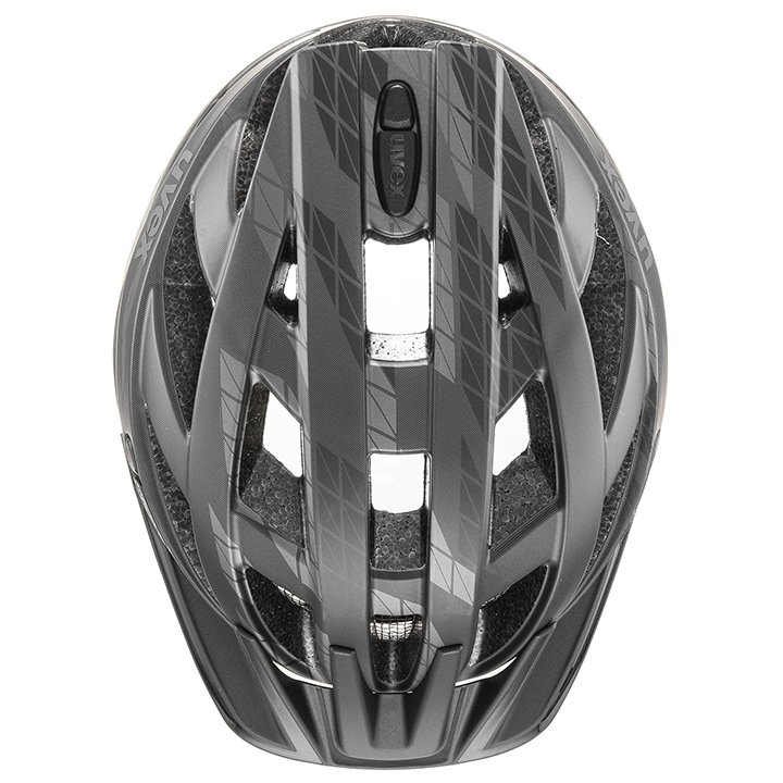 Uvex i-vo cc black-smoke mat helmet 56-60