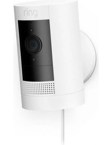 Ring Stick Up Camera Hardwired White- GEN 3