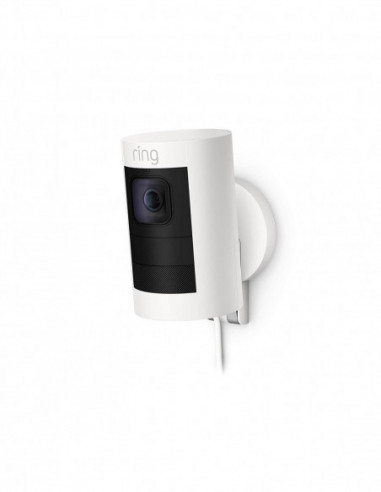 Ring Stick Up Camera Hardwired White- GEN 3