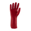 Rebel Red PVC Medium Weight Gloves