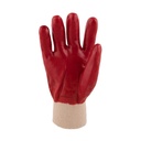 Tru Touch Red PVC Medium Weight Wrist Gloves