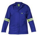 Titan Premium Royal Blue Workwear Jacket (with Reflective)