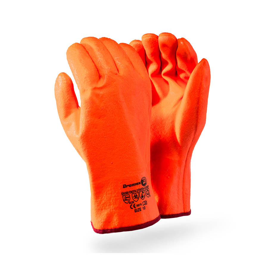 Dromex PVC Freezer Open Cuff Glove