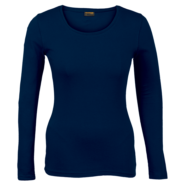 Barron Ladies 145g Long sleeve T-shirt from FTS Safety