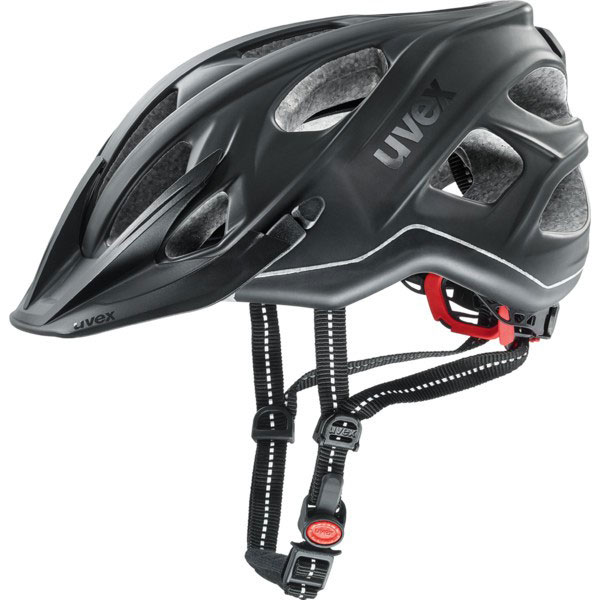 uvex black-mat city light anthracite cycling helmet