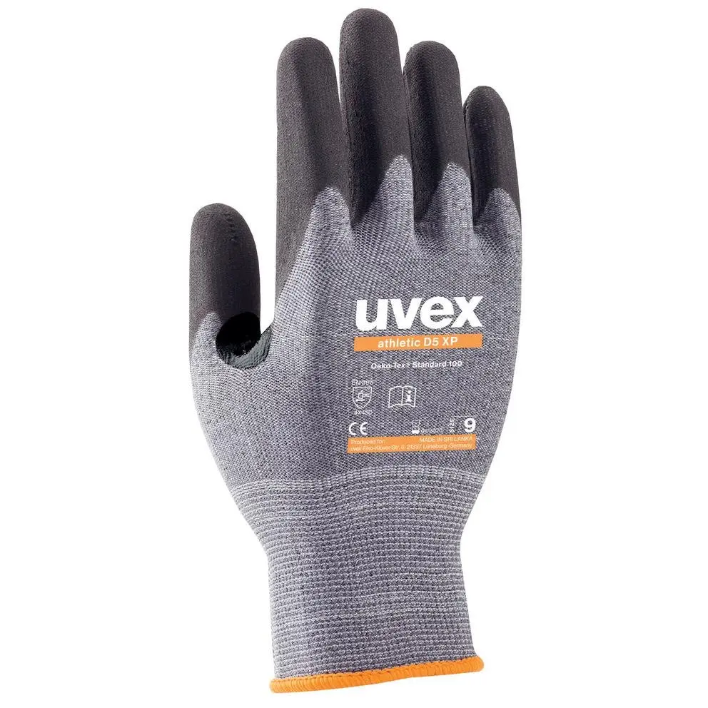 uvex athletic d5 xp cut protection glove