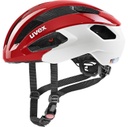 uvex rise cc cycling helmet red white