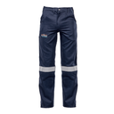 Vulcan Navy Blue D59 Sasol Spec Flame/Acid Conti Pants (with Reflective)