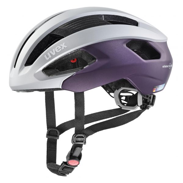 uvex rise cc silver-plum we