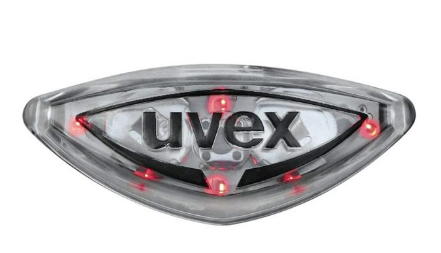 uvex triangle cycling helmet led light