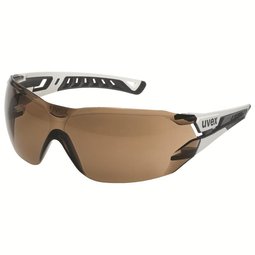 uvex pheos nxt white/black frame + lens PC CBR23