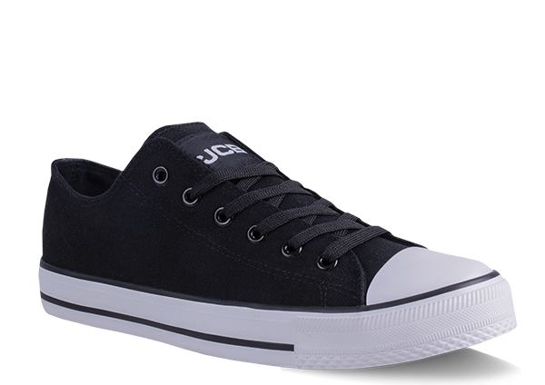 JCB Drift Black Canvas Sneaker NSTC