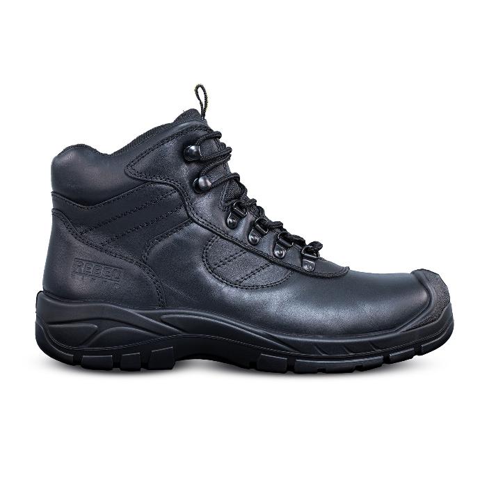 Rebel Hiker Hi Black Safety Boot