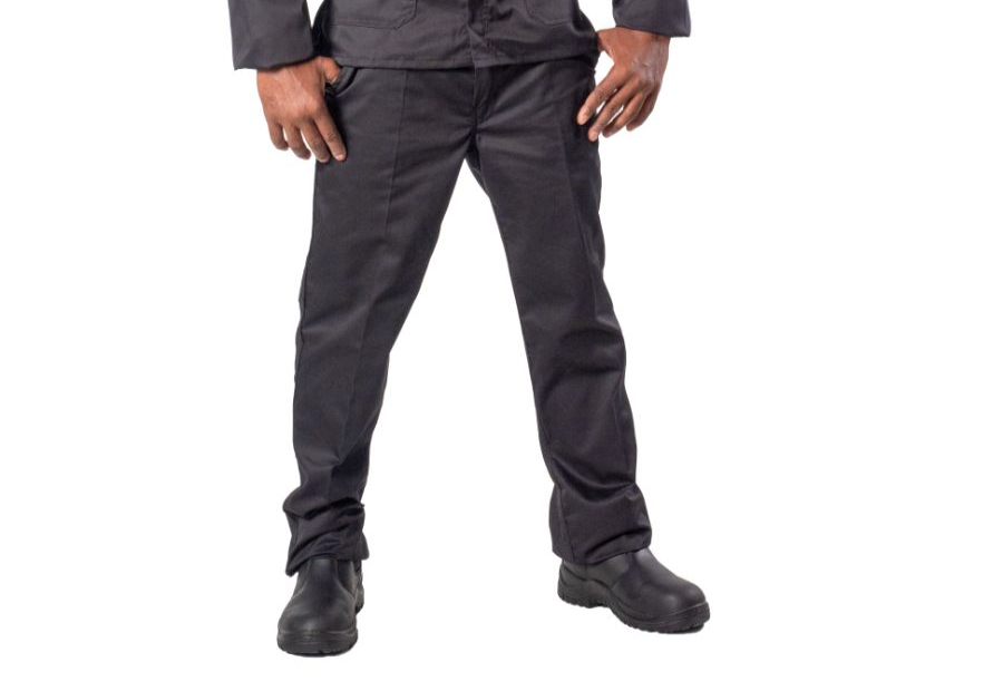 Vulcan Premium 65/35  Black Trouser - 240gsm-No Tape