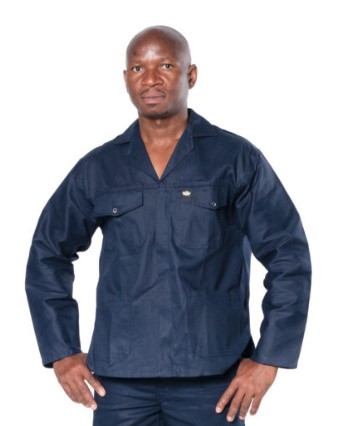 Vulcan Premium 65/35  Navy Jacket - 240gsm-No Tape