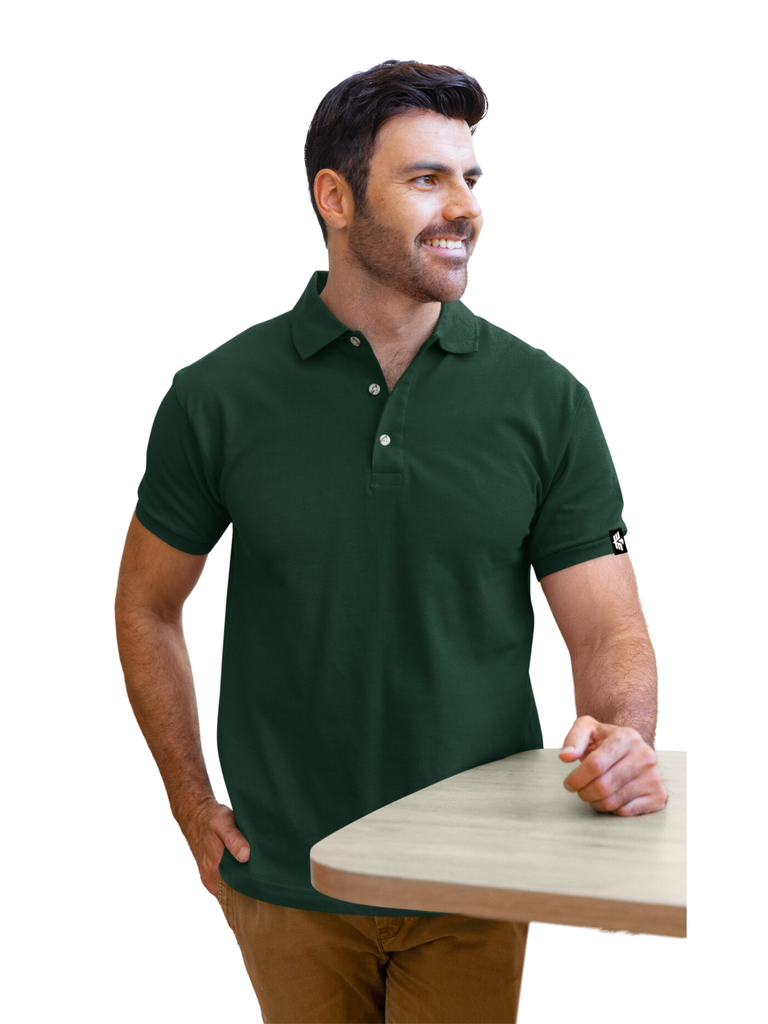 Vulcan Golfer-Breathable Stretch Fabric, Round Neck Style, Comfort Fit