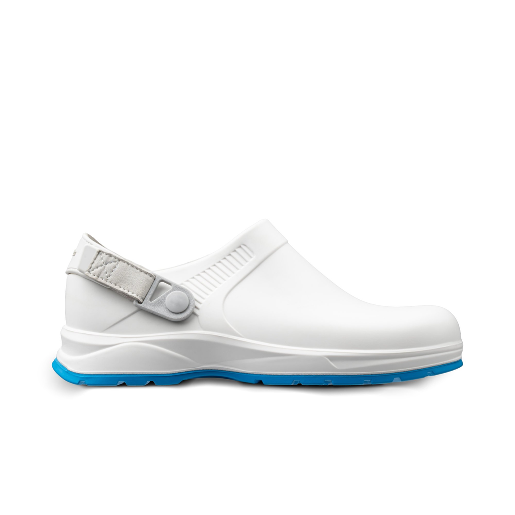 Cruiza - Rebel MEDI-Pro Slip-on Clog White/blue PUPU