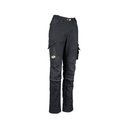 REBEL Ladies Tech Gear Trousers Raven Black