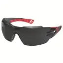 Uvex pheos cx2 IR-ex 5-black/red frame +lens PC grey IR-ex 5 uvex infradur plus