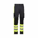REBEL Men’s Tech Gear Trousers NightGlo Lime and Gun Metal