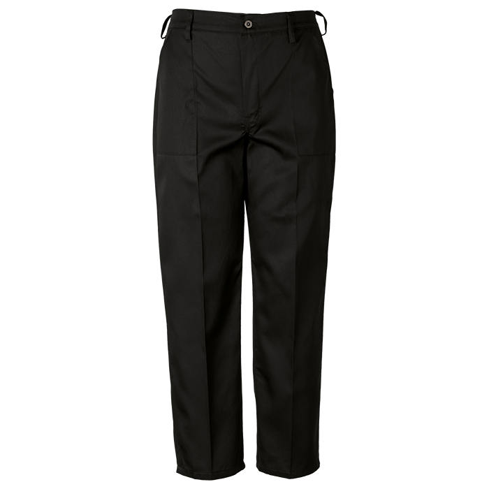 Barron Budget Poly Cotton Conti Trouser - Black