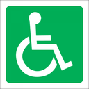 [TGA190GA22] Sign Allocation To Wheelchair 190X190