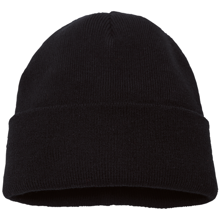 Barron Black Knitted Beanie