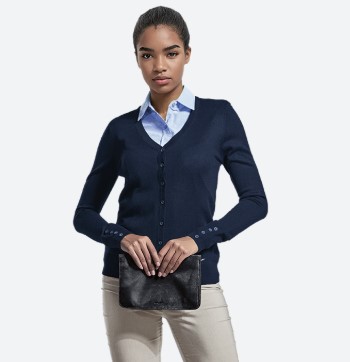 Barron Ladies Kelsey Cardigan - Navy