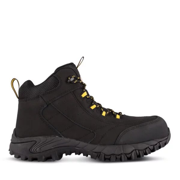 Rebel Expedition Hi Black Safety Boot