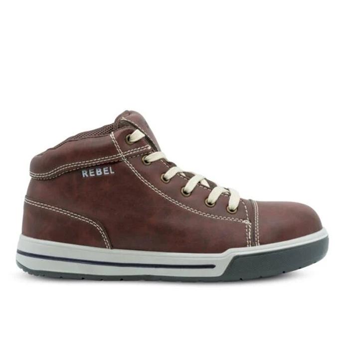 Rebel Hi Top Brown Boot