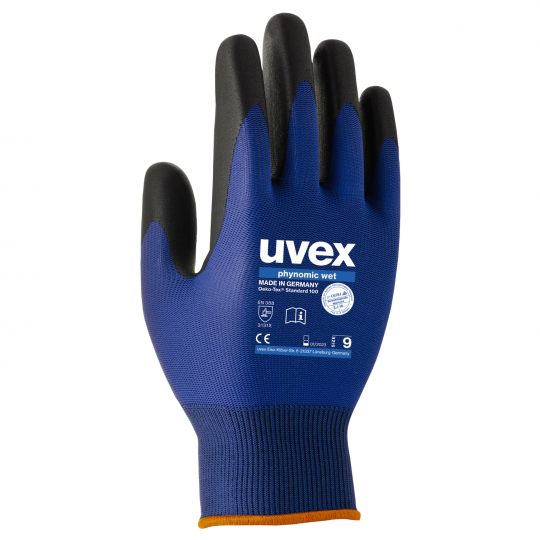 uvex phynomic M1 wet safety gloves