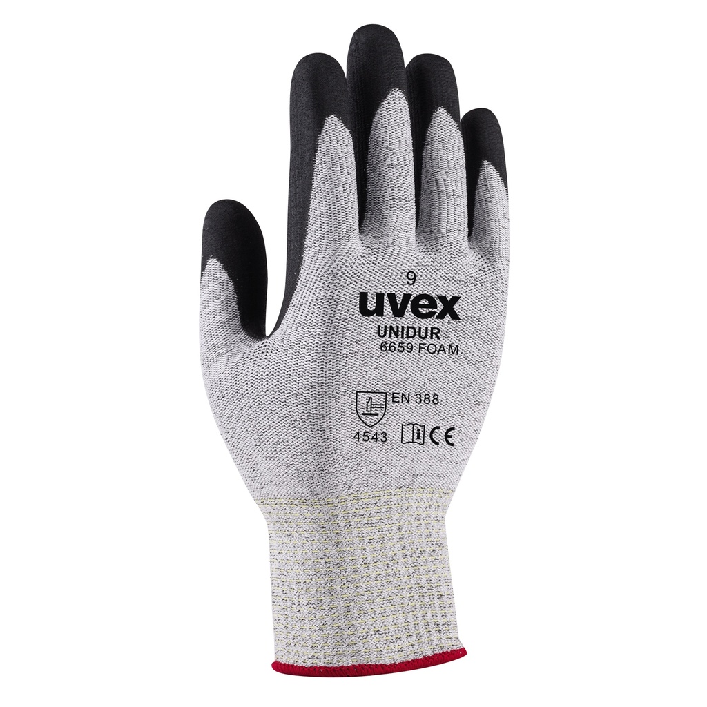 uvex unidur foam hppe gloves