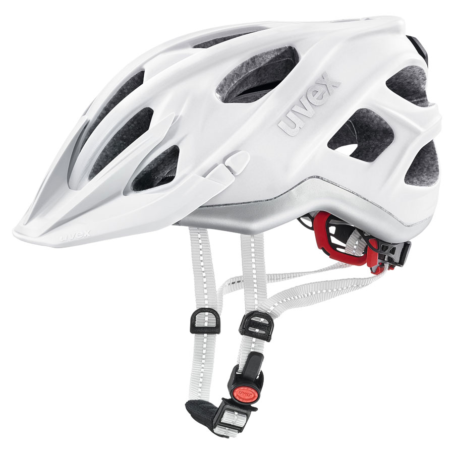 uvex white-mat city light helmet