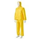 [KDYU85-XXL] Rubberised Yellow Rainsuit 2 Piece (2XL)