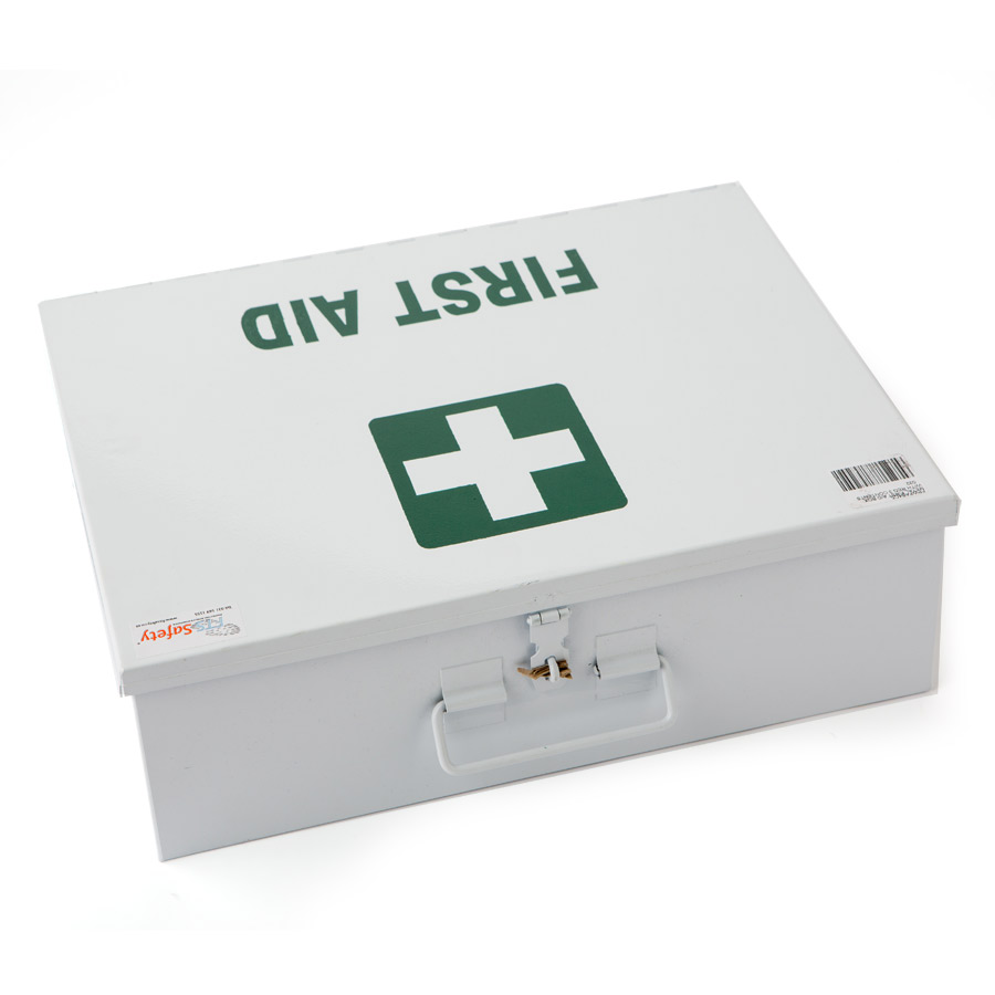 Regulation 3 First Aid Metal Box (with Contents)